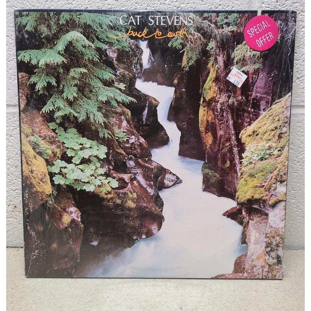 Yusuf (Cat Stevens) - Back To Earth - New Vinyl Record Album LP - 1976 SEALED!!!